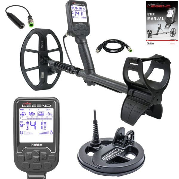 Nokta The Legend SMF Metal Detector with LG15 6" Waterproof Search Coil – Image 5